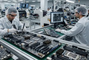 Manufacturing and Assembly of AI Server Motherboard PCBs
