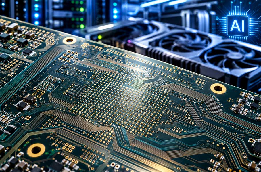 Bare PCB Manufacturing for AI and High-Performance Computing