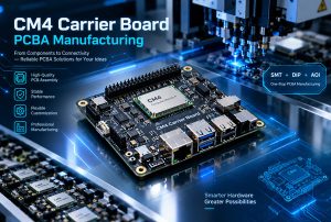 CM4 Carrier Board PCBA & SMT Assembly Services