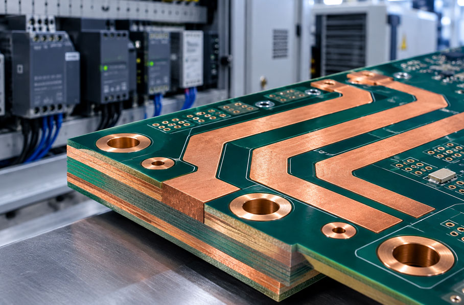 Industrial Automation and Control: Bare PCB Manufacturing