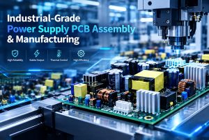 Industrial-grade power supply PCB assembly and manufacturing facilities in China