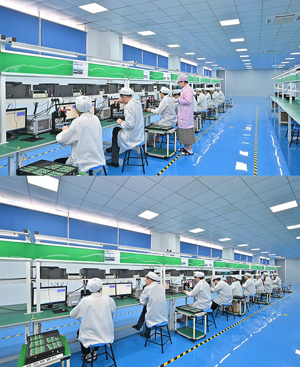PCB assembly workshop