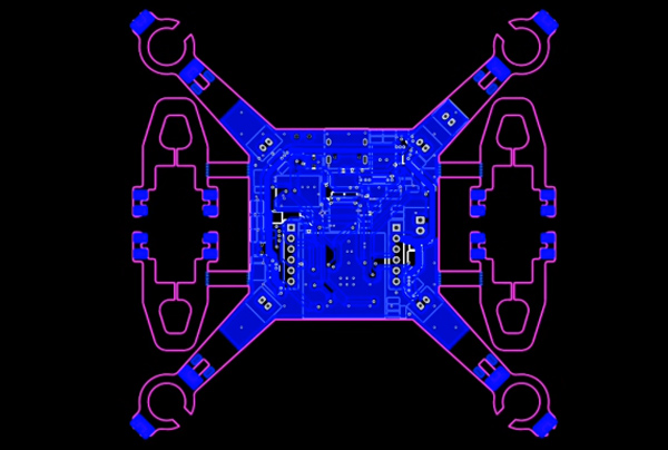 Drone Flight Controller PCB Assembly