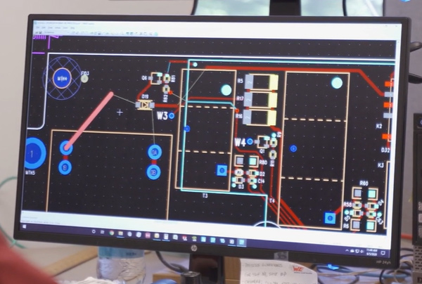 Facial Recognition Robot PCB Design & Manufacturing