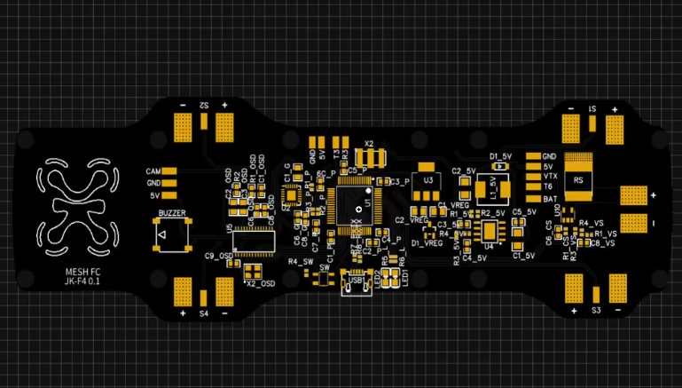 Rugged Industrial Drone PCB Assembly